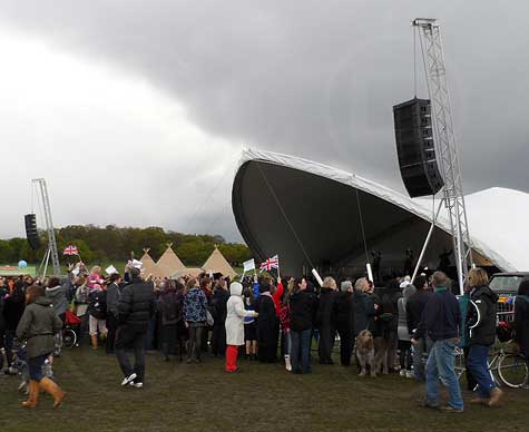 Saddlespan with PA 'V' towers.