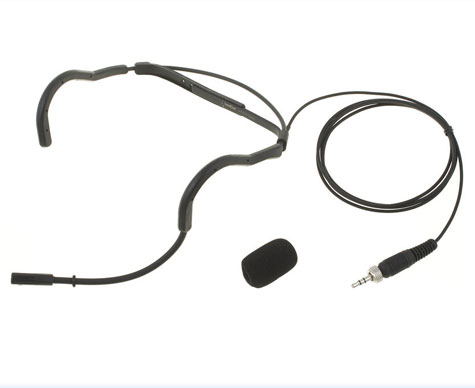 Intricon aerobic microphone headset