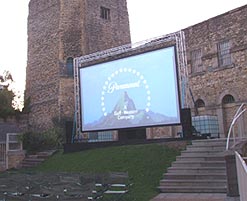Open-air cinema