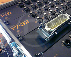 Custom-built stagebox