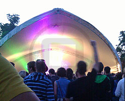 SD9 digital desk at Cowley Fiesta 2011