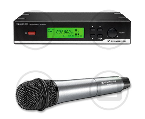 Sennheiser XS Series XSW35 Handheld wireless radio microphone kit