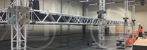 Prolyte truss components available for dry hire