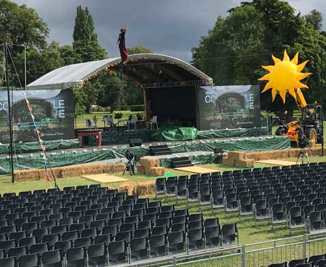 The Countryfile Live Theatre; Blenheim Palace.